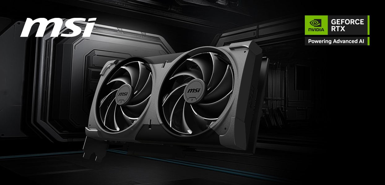 MSI Ventus GeForce RTX 5070 Video Card RTX 5070 12G VENTUS 2X OC